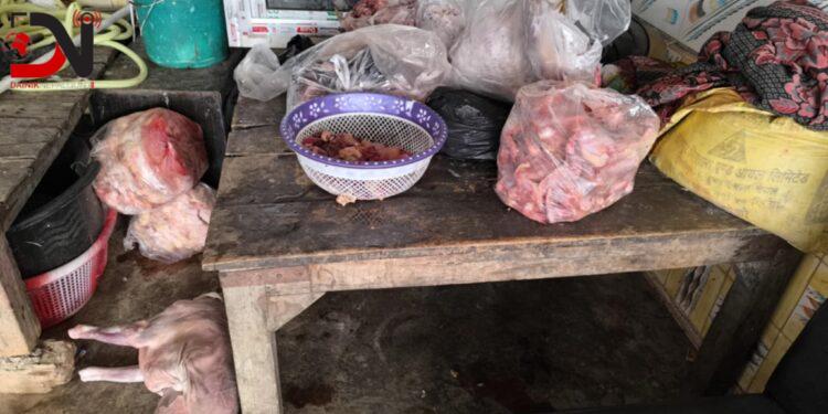 नेपालगन्ज : १ सय ७३ केजी मासु नष्ट