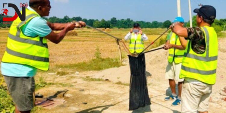 सर्प व्यवस्थापनमा जुट्यो वन