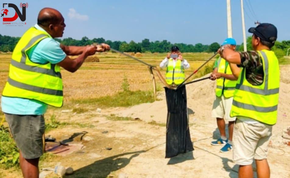 सर्प व्यवस्थापनमा जुट्यो वन