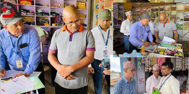 जानकीको बजारमा बेथिति, व्यवसायीलाई कारवाही