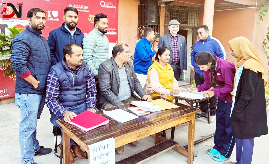 आदर्शमा विद्यार्थी नेता छान्न आज मतदान