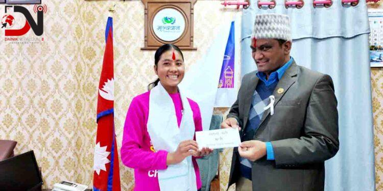 चौध बर्षीया कामना बनिन् कर्णाली प्रदेशको सामाजिक विकास मन्त्री