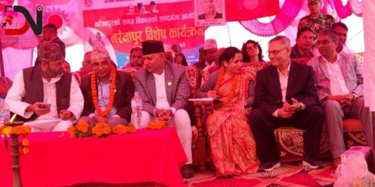 नरैनापुरको विकासका लागि बजेट अघि नै छलफल गर्छु