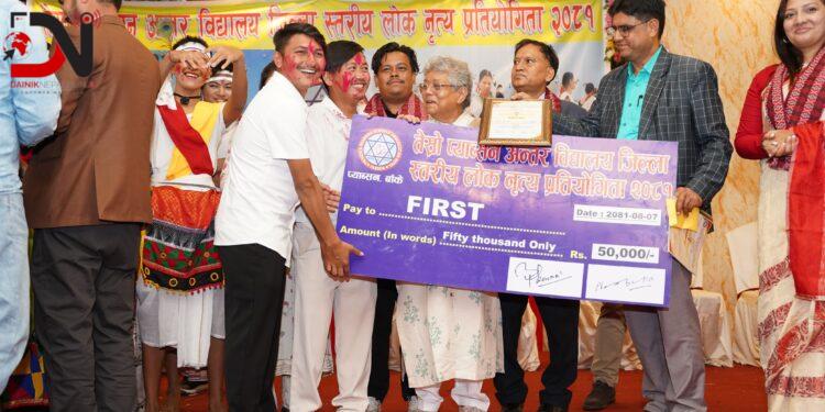 लोक नृत्यमा एञ्जल्स प्रथम