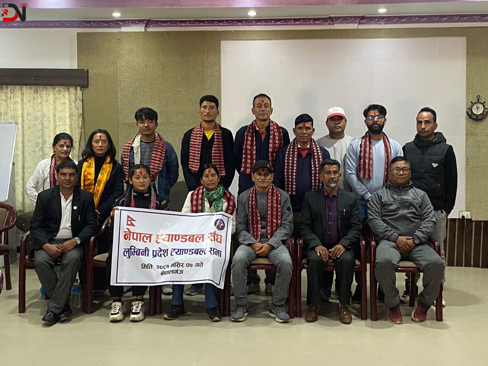 शर्माको अध्यक्षता ह्याण्डबल संघ