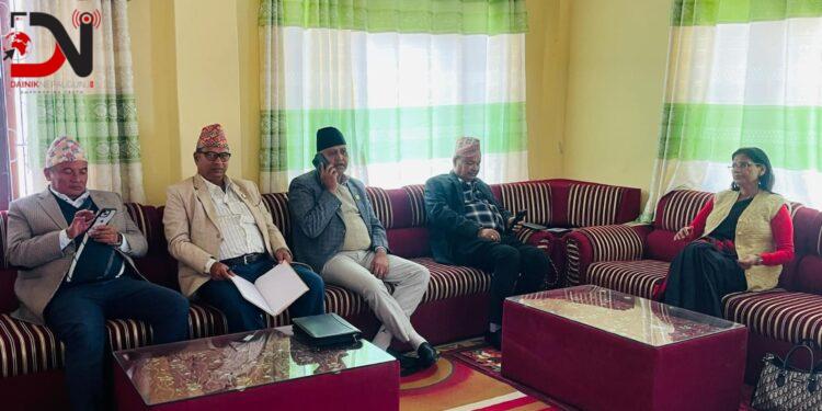 लुम्बिनीमा एमाले-कांग्रेस संयन्त्र बैठक