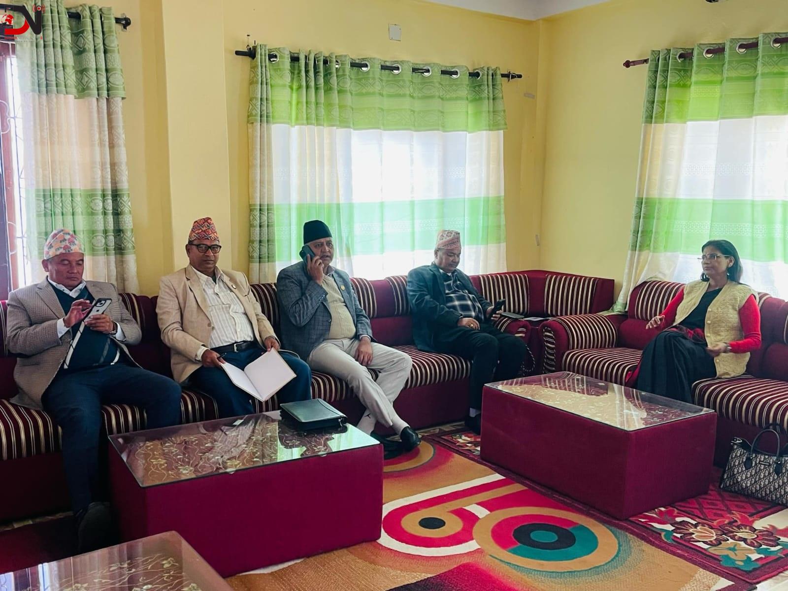 लुम्बिनीमा एमाले-कांग्रेस संयन्त्र बैठक