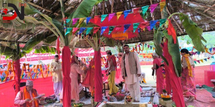 आध्यात्मिक महोत्सवमा कथावाचन सुरु