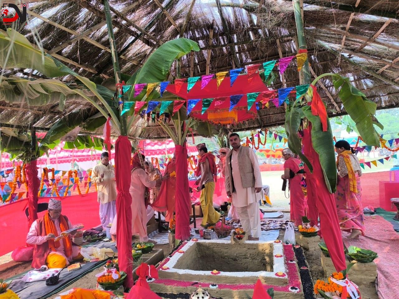 आध्यात्मिक महोत्सवमा कथावाचन सुरु