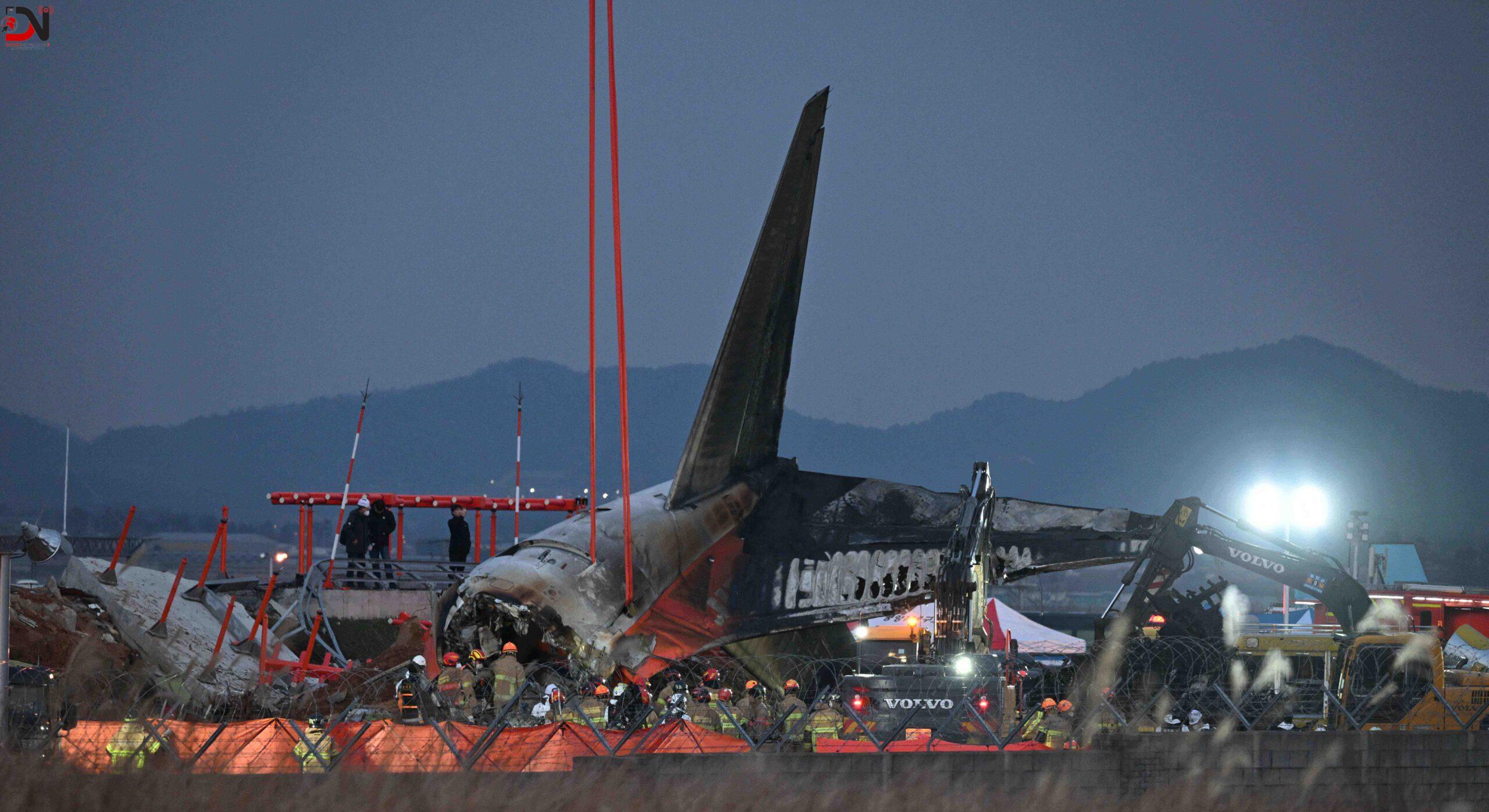 दुर्घटनाग्रस्त दक्षिण कोरियाली यात्रुवाहक विमानको ‘ब्ल्याक बक्स’ भेटियो, १६७ को मृत्यु भएको पुष्टि