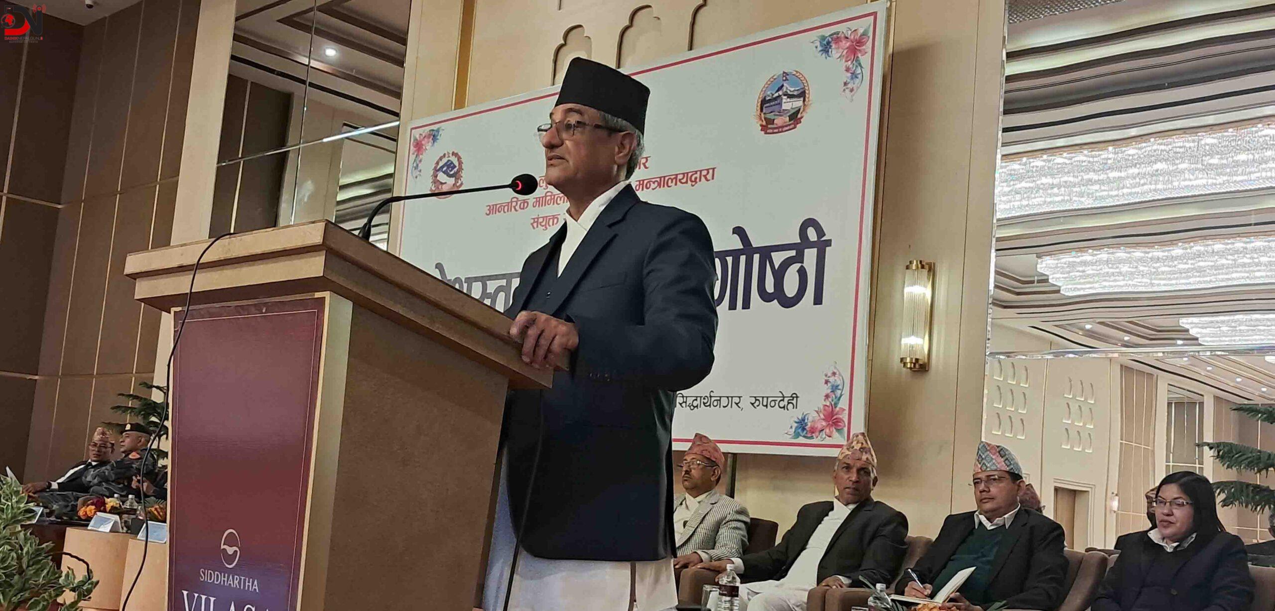 नागरिकका अधिकार गुम्ने गतिविधि स्वीकार्य हुँदैन : गृहमन्त्री लेखक