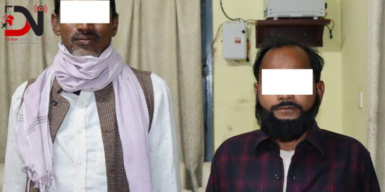 ब्राउन सुगर सहित दुई पक्राउ