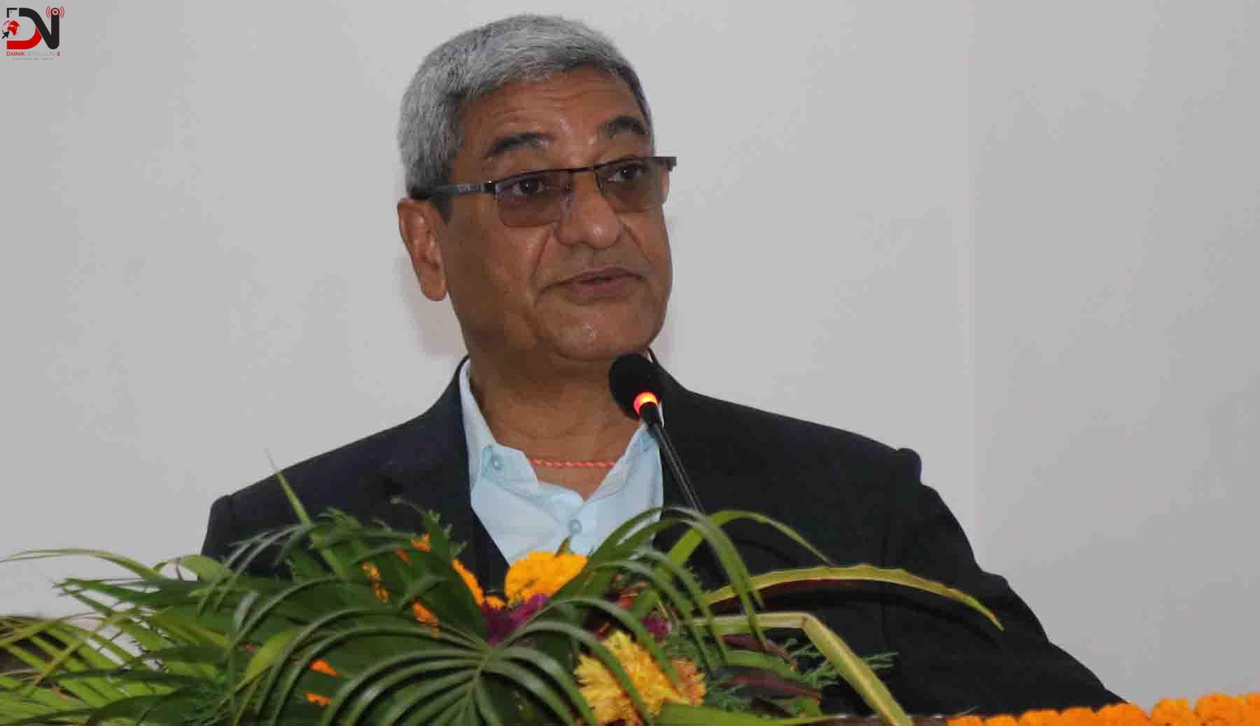 सरकारको मुख्य उद्देश्य दिगो शान्ति, सुशासन र आर्थिक समृद्धि : गृहमन्त्री लेखक