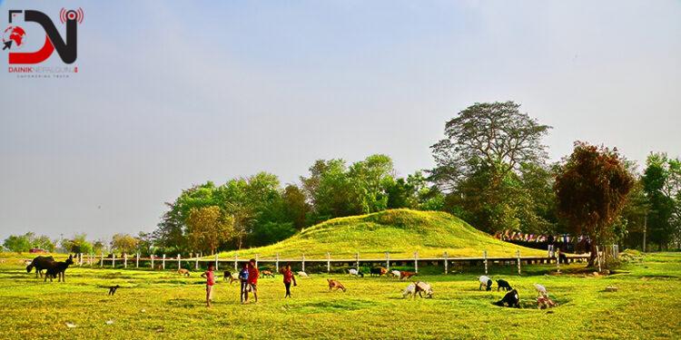 रामग्राममा उत्खनन सुरु