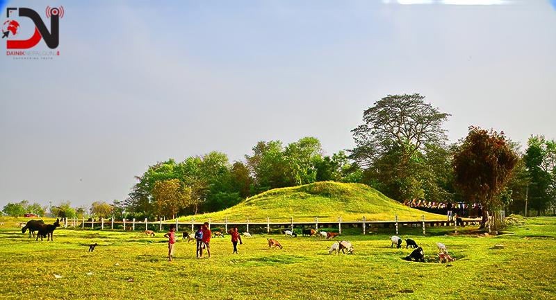रामग्राममा उत्खनन सुरु