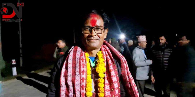 उपचुनाव : बर्दिया ठाकुरबाबा नगरपालिका ४ काे अध्यक्षमा काँग्रेस विजयी