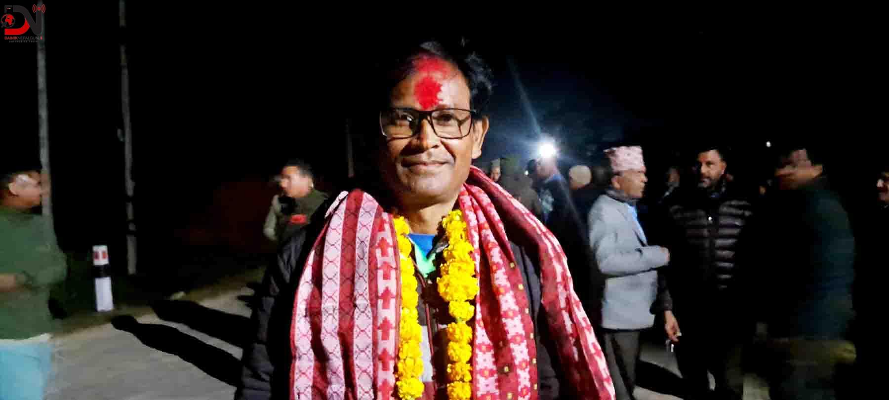 उपचुनाव : बर्दिया ठाकुरबाबा नगरपालिका ४ काे अध्यक्षमा काँग्रेस विजयी