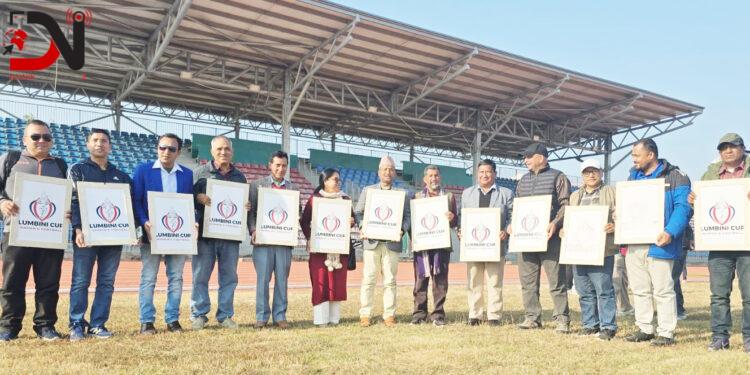 लुम्बिनी कप महिला फुटबलको सचिवालय उद्घाटन