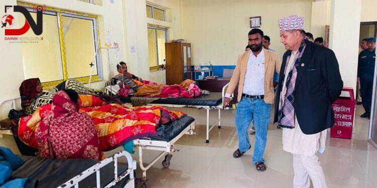 अस्पतालको पूर्वाधार सुधार र जनशक्ति व्यवस्थापनमा ध्यान दिन्छौंः मुख्यमन्त्री आचार्य