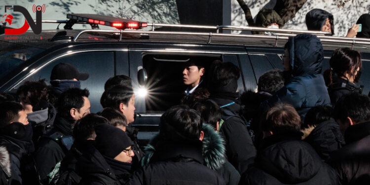 महाभियोगपछि निलम्बित दक्षिण कोरियाका राष्ट्रपति पक्राउ