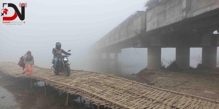 कन्कार्ई पुल : पाँच पटक ठेक्काको म्याद थप , १३ वर्षमा आधा काम