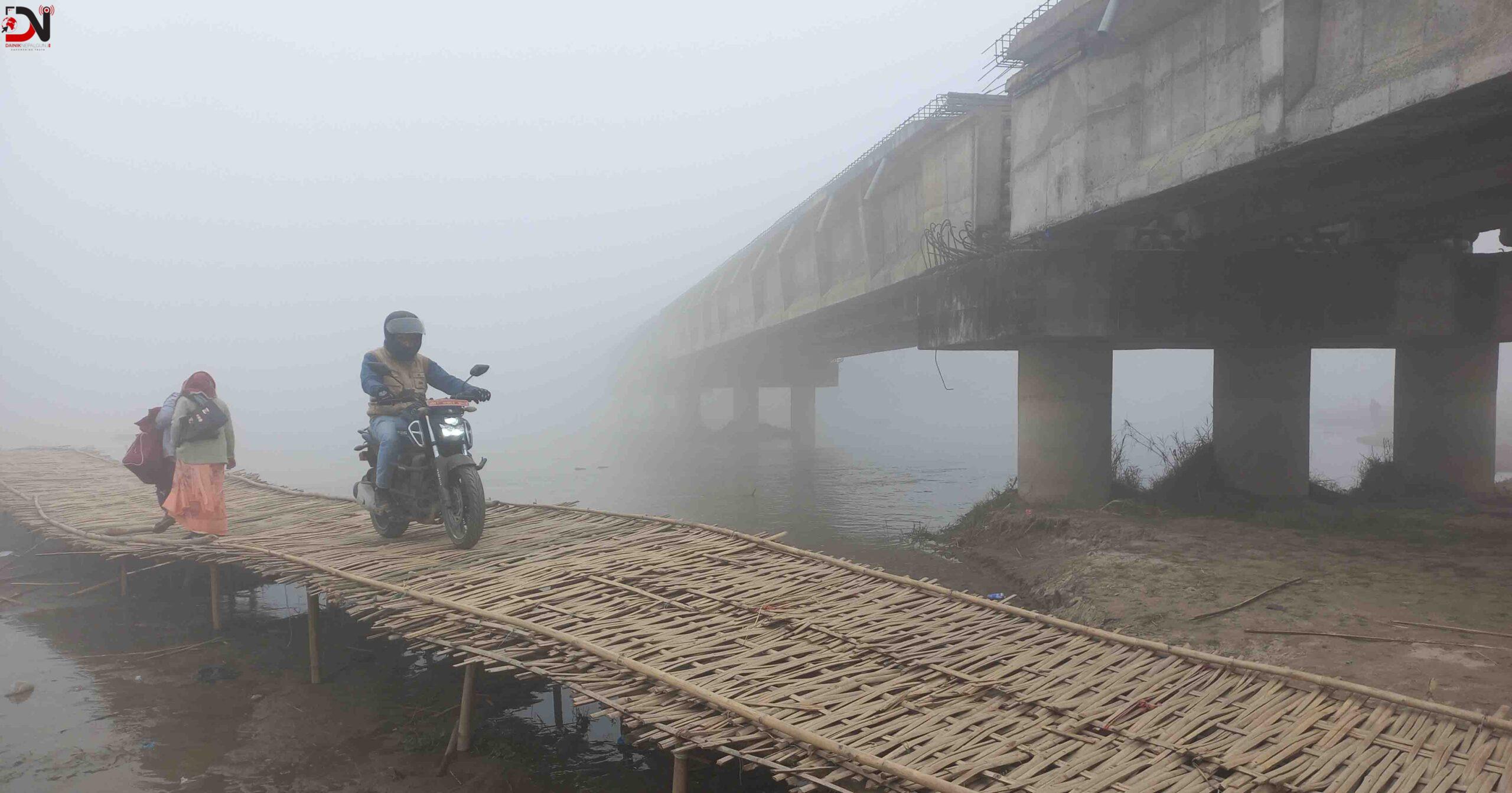 कन्कार्ई पुल : पाँच पटक ठेक्काको म्याद थप , १३ वर्षमा आधा काम