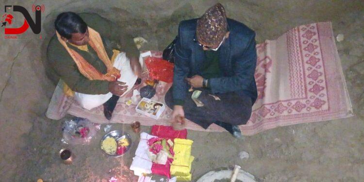 डुडुवामा १ सय ५१ फिट अग्लो शिव प्रतिमा बनाइदै