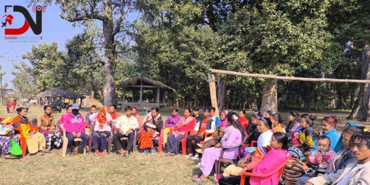 वन्यजन्तुका मारमा परेको समुदायलाई सबलीकरण अभियान