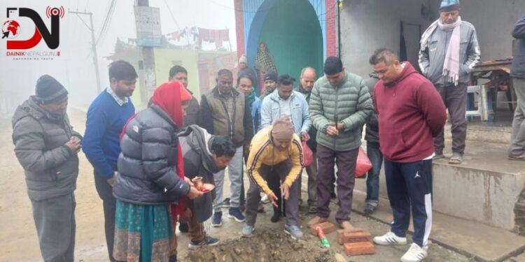 दुई करोड लागतमा सडक