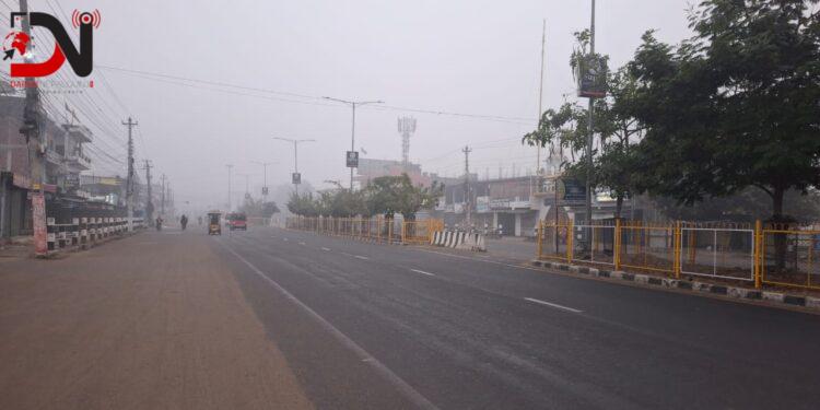 बाँकेमा चिसोले जनजीवन प्रभावित