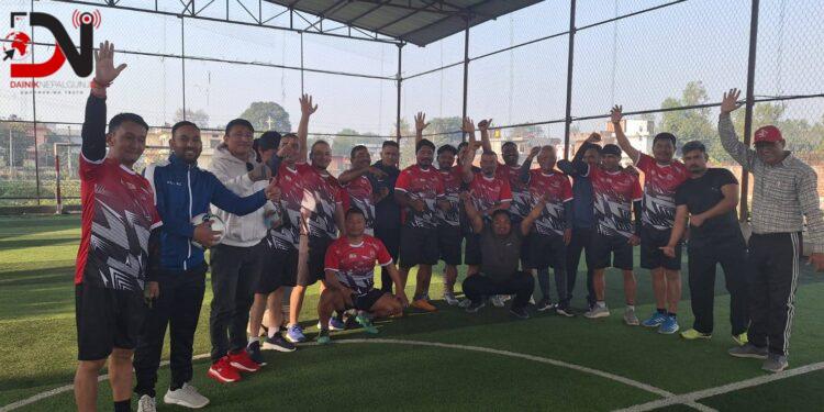 मैत्रीपूर्ण फुटबलमा एमाले विजयी