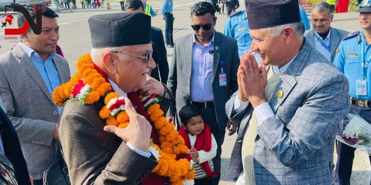 प्रधानमन्त्री ओली आज दाङ आउदै