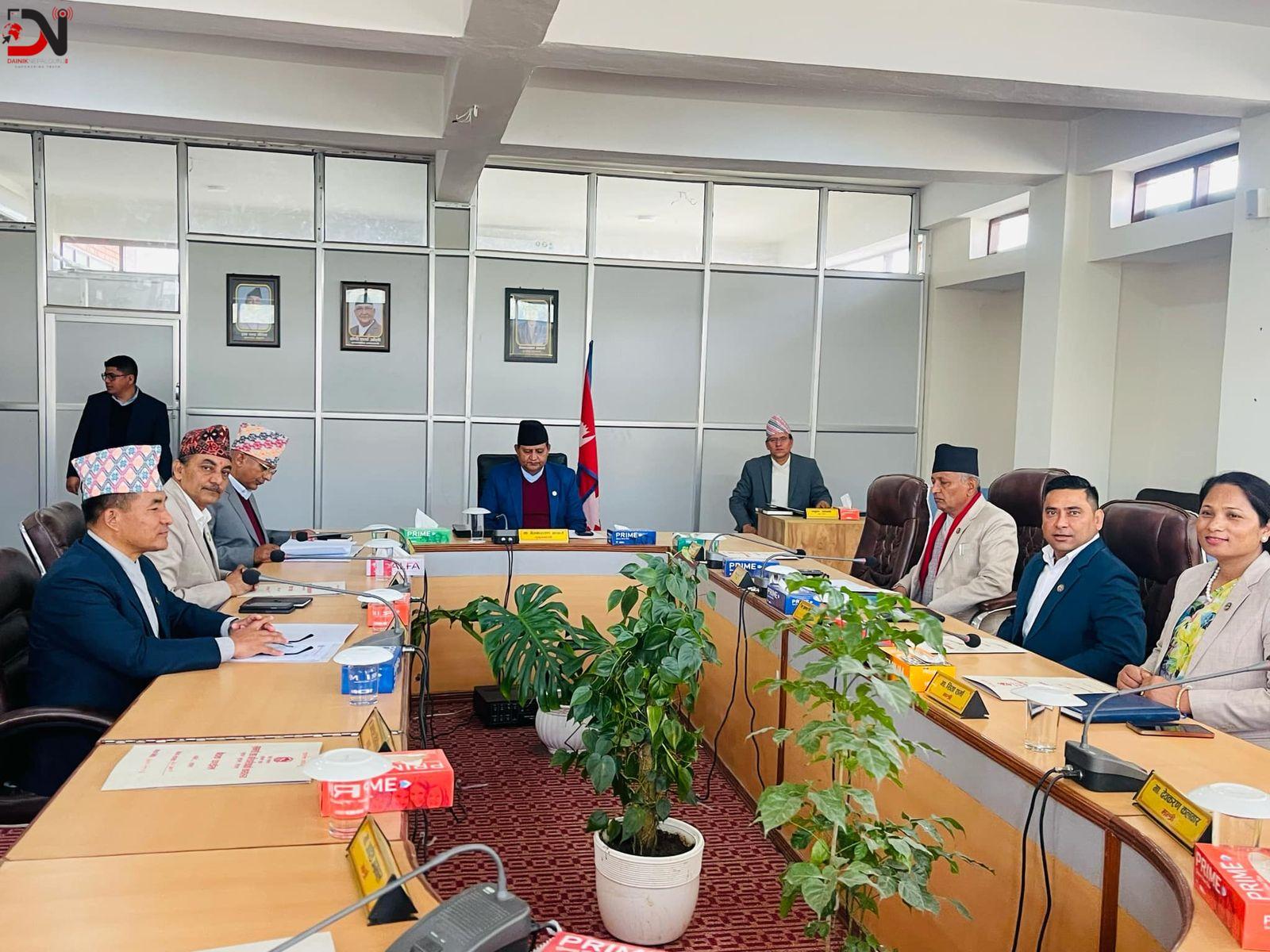 लुम्बिनी प्रदेश मन्त्रिपरिषद् बैठकः यि हुन महत्वपूर्ण चार निर्णय