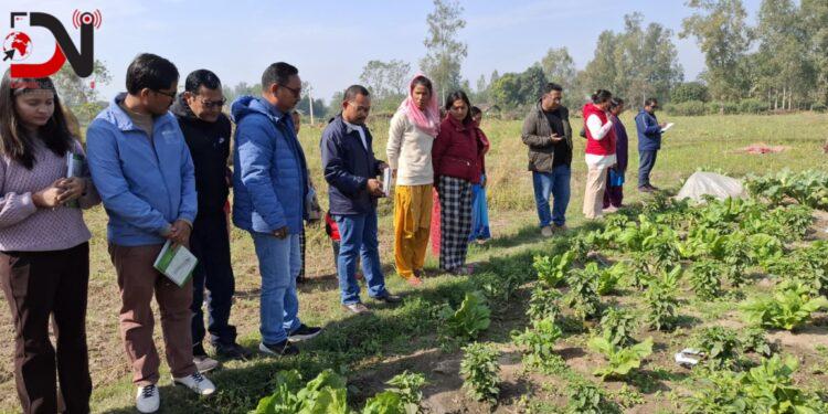 पोषण परियोजनाको अनुगमन