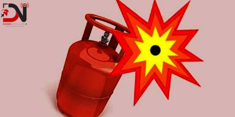 कमलपोखरीमा ग्यास सिलिन्डर विष्फोट, दुई जनाको अवस्था गम्भीर