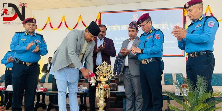 अपराध अनुसन्धान प्रविधिमैत्री हुनुपर्छः मुख्यमन्त्री आचार्य