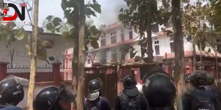 सुधार गृहमा तनाव, ६ घाइते, प्रहरीमाथि ढुंगा प्रहार