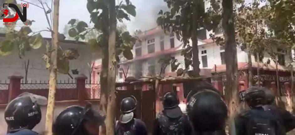 सुधार गृहमा तनाव, ६ घाइते, प्रहरीमाथि ढुंगा प्रहार