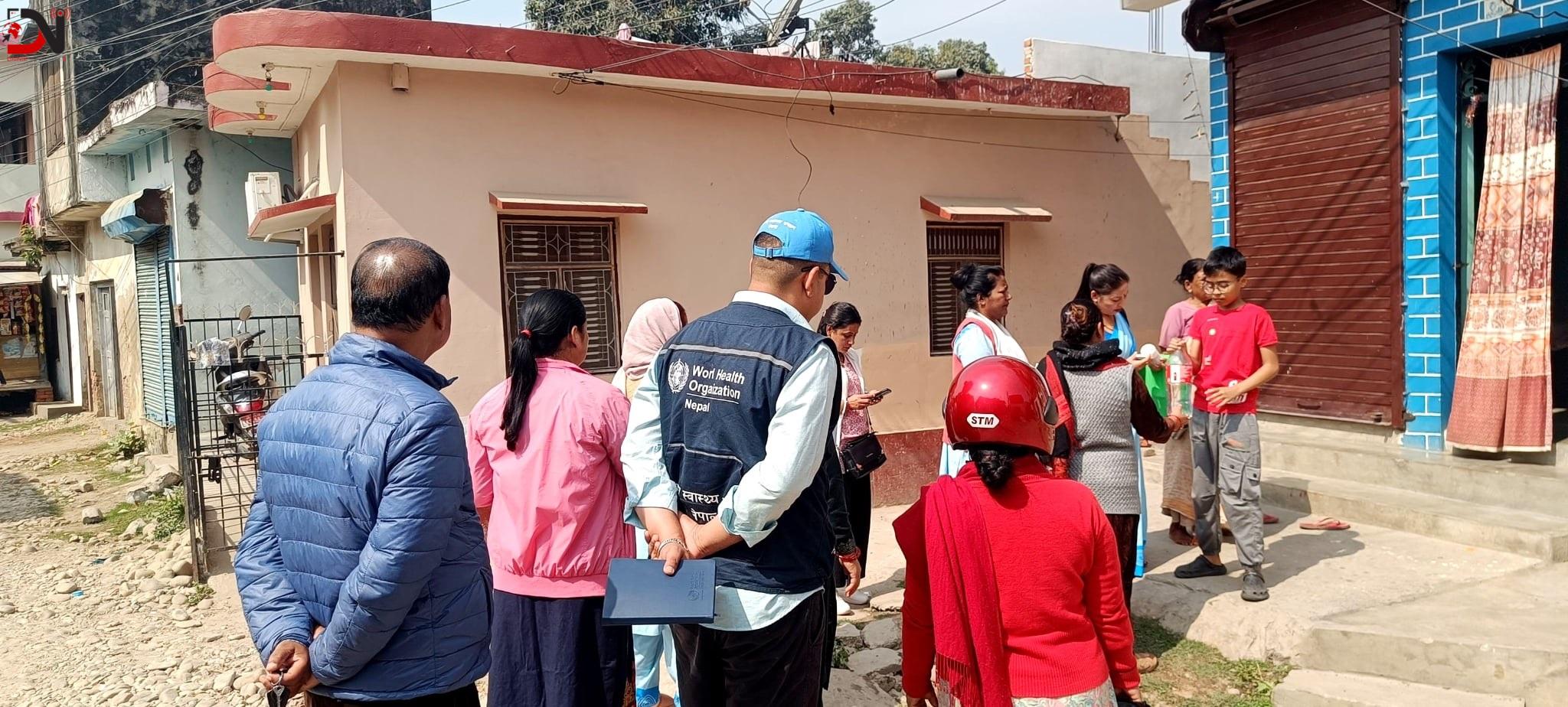 हात्तीपाइले औषधी सेवनमा नेपालगन्जनै पछाडि