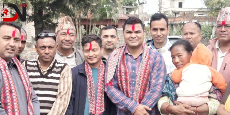 कारकाँदोमा ७० लाखको सडक