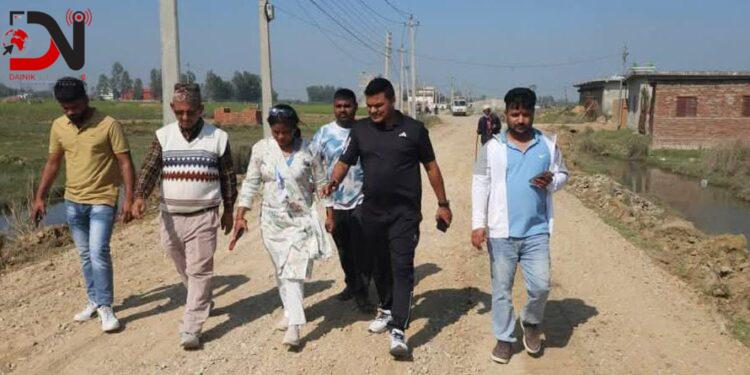 अस्फाल्ट सडकलाई ५० लाख