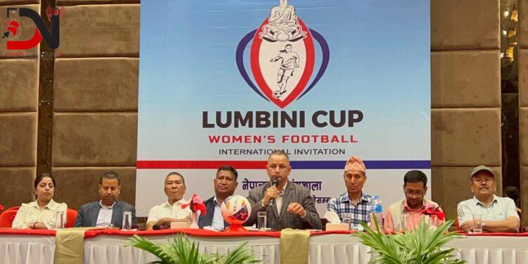 लुम्बिनी कप महिला फुटबलमा आठ समूह खेल्ने