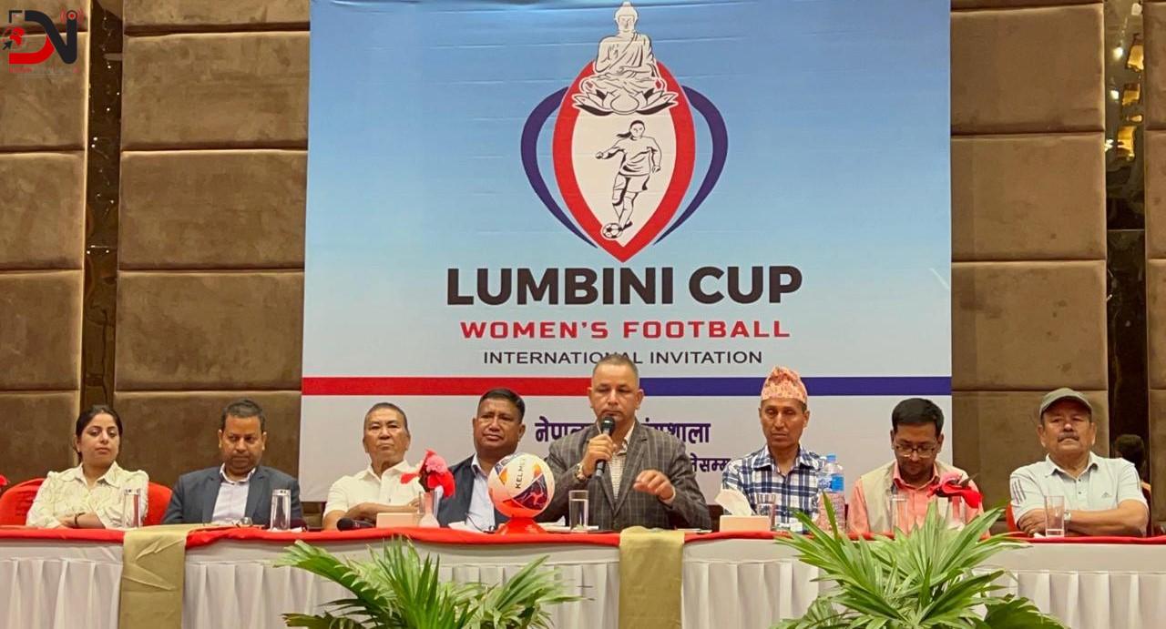 लुम्बिनी कप महिला फुटबलमा आठ समूह खेल्ने