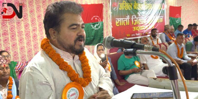 किसानलाई इत्तेहादको महाधिवेशनमा निम्तो