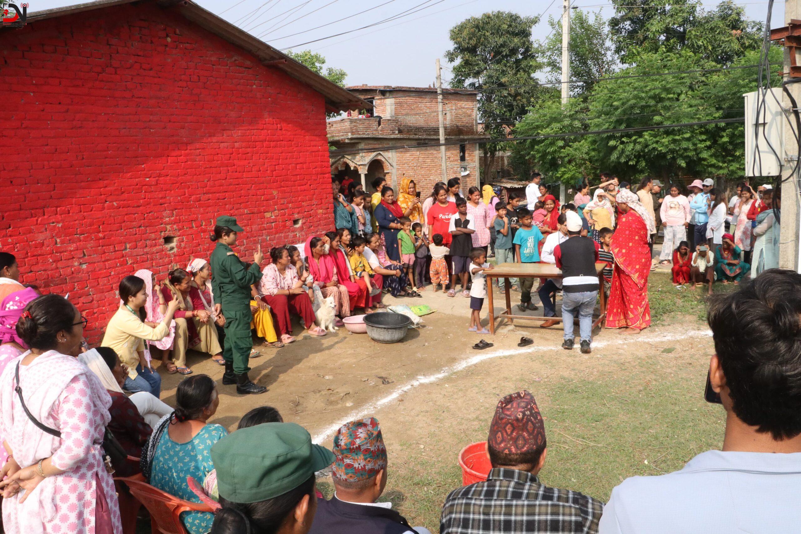 बासले गर्यो शक्तिनगरमा कचहरी नाटक