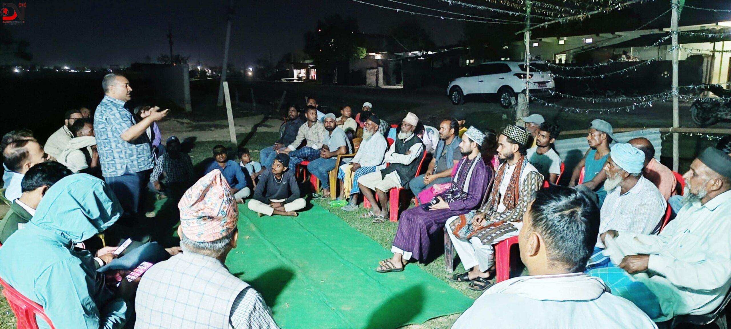 इत्तेहादको महाधिवेशनमा गाउँगाउँबाट सहभागिता आव्हान