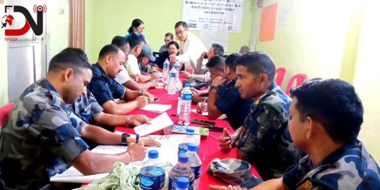 सुरक्षाकर्मीलाई मानव बेचबिखनविरुद्ध तालिम