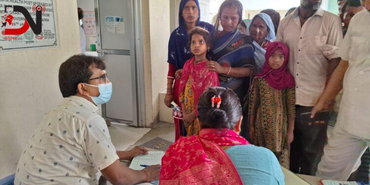 नरैनापुर छाला रोगको उच्च जोखिममा