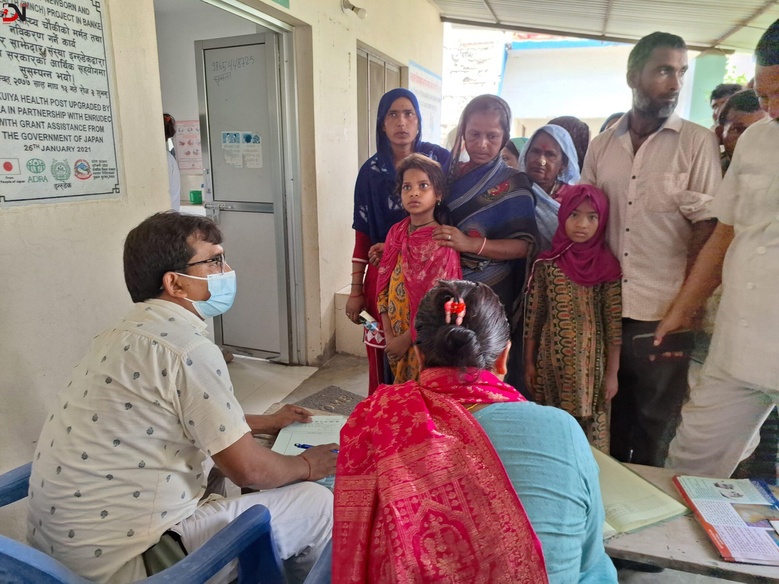 नरैनापुर छाला रोगको उच्च जोखिममा