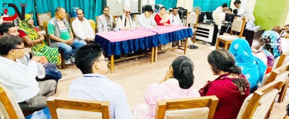 अन्तरपालिका बैठक : विकासमा चासो